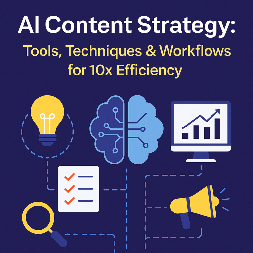 AI Content Strategy Tools, Techniques & Workflows for 10x Efficiency